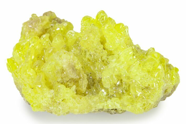 Bright-Yellow Sulfur Crystals - Bolivia #322535